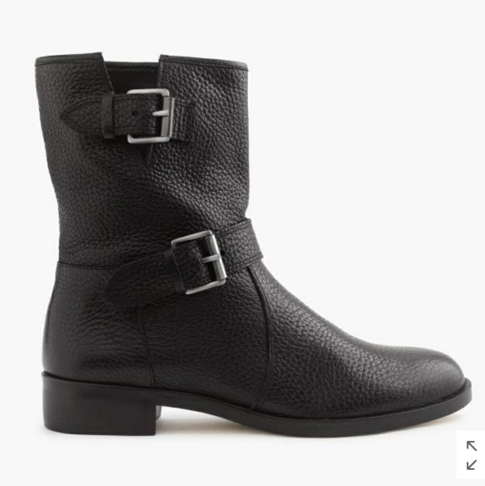 J. Crew biker boots
